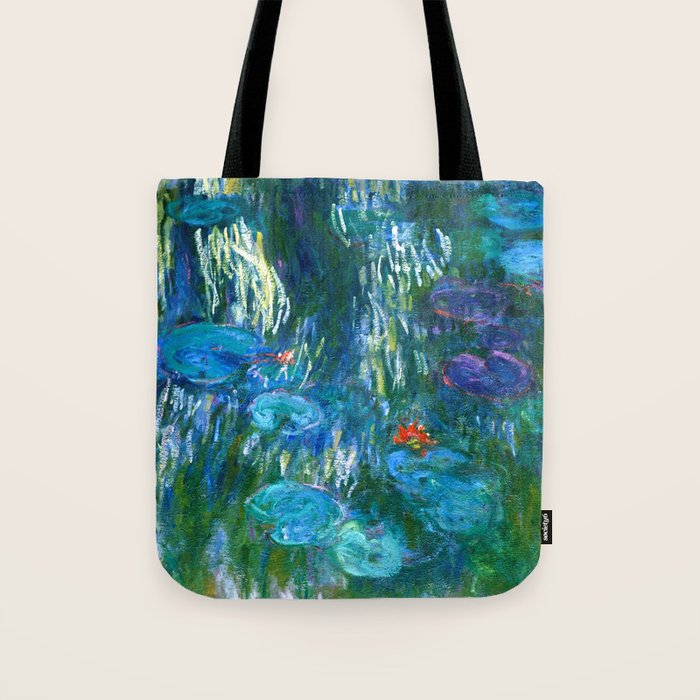 Claude Monet "Water Lilies" (16) Tote Bag Gallery Image 1