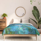 Claude Monet "Water Lilies" (16) Comforter Gallery Image 3