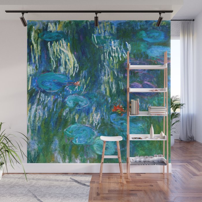 Claude Monet "Water Lilies" (16) Wall Mural Gallery Image 1