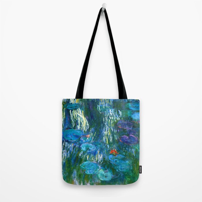 Claude Monet "Water Lilies" (16) Tote Bag Gallery Image 2