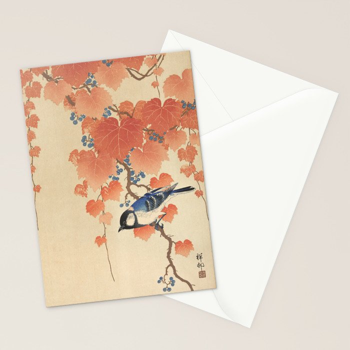 Ohara Koson - Japanese Bird Blockprint Stationery Card Gallery Image 2