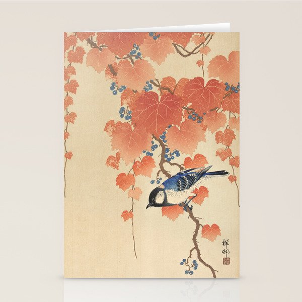 Ohara Koson - Japanese Bird Blockprint Stationery Card Gallery Image 1