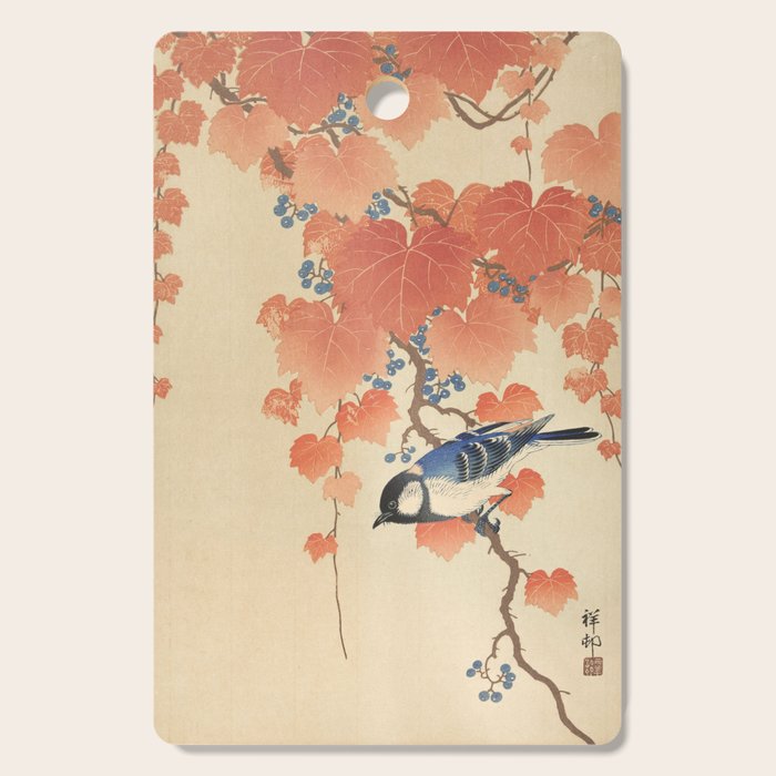 Ohara Koson - Japanese Bird Blockprint Cutting Board Gallery Image 1