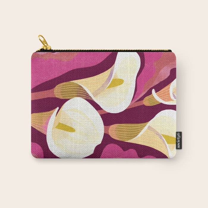 Flower Market Calla Lily Carry All Pouch Gallery Image 1
