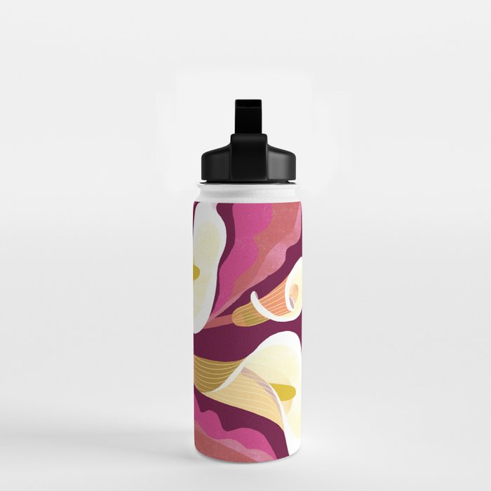 Flower Market Calla Lily Water Bottle Gallery Image 2