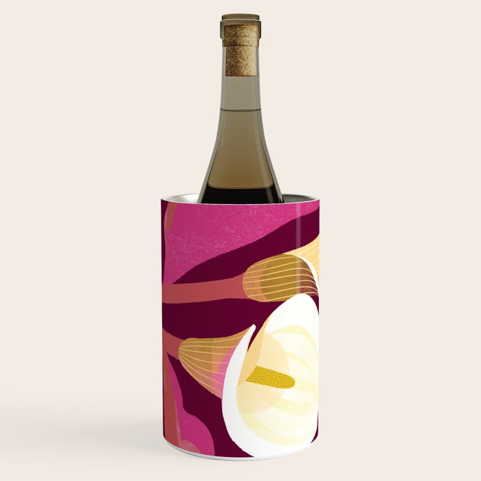 Flower Market Calla Lily Wine Chiller Gallery Image 2