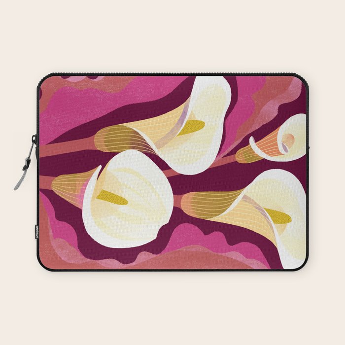 Flower Market Calla Lily Laptop Sleeve Gallery Image 1