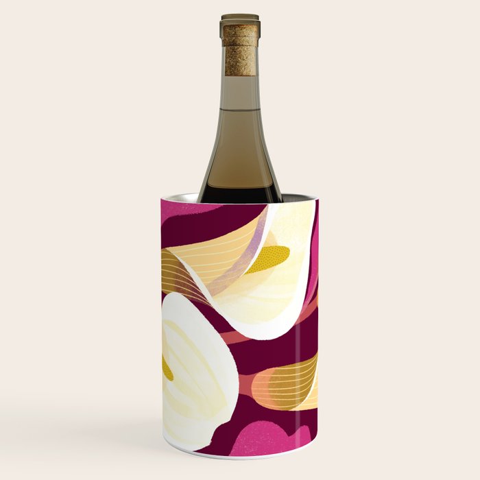 Flower Market Calla Lily Wine Chiller Gallery Image 1