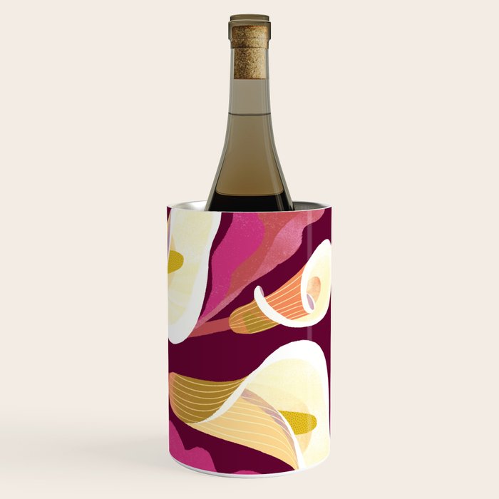 Flower Market Calla Lily Wine Chiller Gallery Image 3