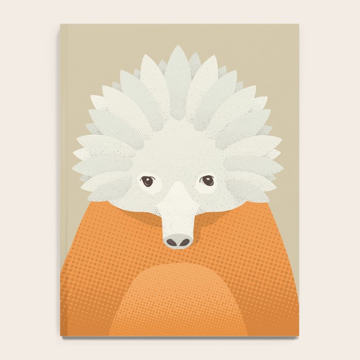Whimsy Echidna, Animal Portrait Notebook Gallery Image 4
