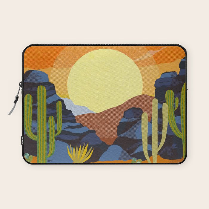 Desert Sunset Laptop Sleeve Gallery Image 1