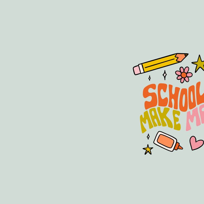 School Supplies Make Me Happy Coffee Mug Gallery Image 2