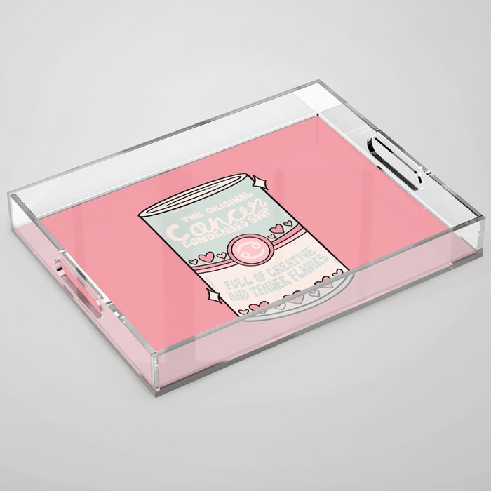 Cancer Zodiac Soup Acrylic Tray Gallery Image 1