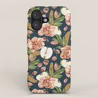 Tropical flowers autumn field D iPhone Case Gallery Image 1