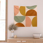 Bold Minimalism X Wall Tapestry Gallery Image 2