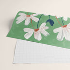 White Flowers Wrapping Paper Gallery Image 2