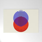 Graphic abstract circles Welcome Mat Gallery Image 1