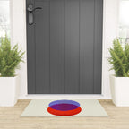 Graphic abstract circles Welcome Mat Gallery Image 3