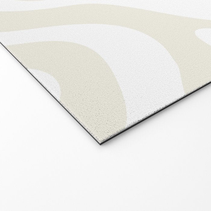 Abstract organic shape art pattern Welcome Mat Gallery Image 2