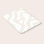 Abstract organic shape art pattern Notebook Gallery Image 2