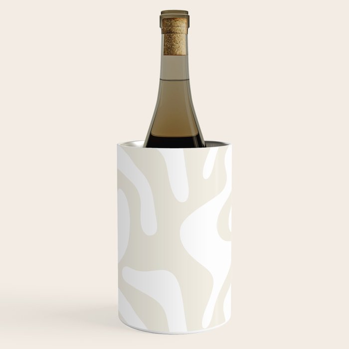 Abstract organic shape art pattern Wine Chiller Gallery Image 2