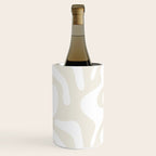 Abstract organic shape art pattern Wine Chiller Gallery Image 2