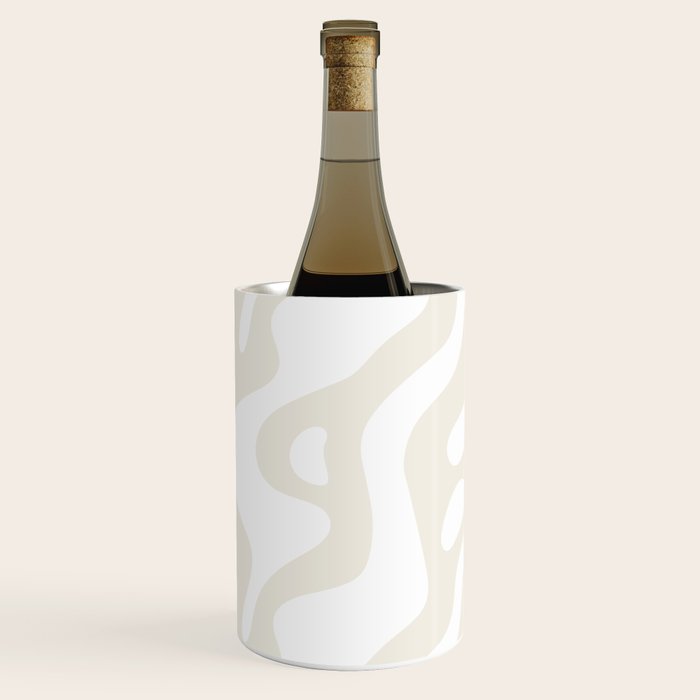 Abstract organic shape art pattern Wine Chiller Gallery Image 1