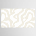 Abstract organic shape art pattern Tablecloth Gallery Image 2