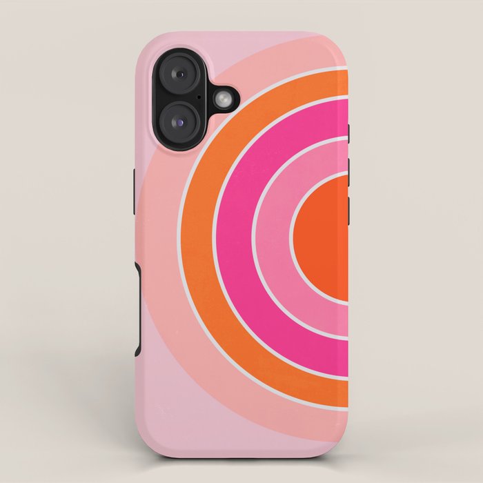 Rainbow sunset iPhone Case Gallery Image 1