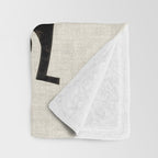 Bull Horn  Throw Blanket Gallery Image 3