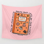 Scorpio Notebook Wall Tapestry Gallery Image 4