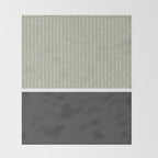 Linen Sage and Gray Throw Blanket Gallery Image 2