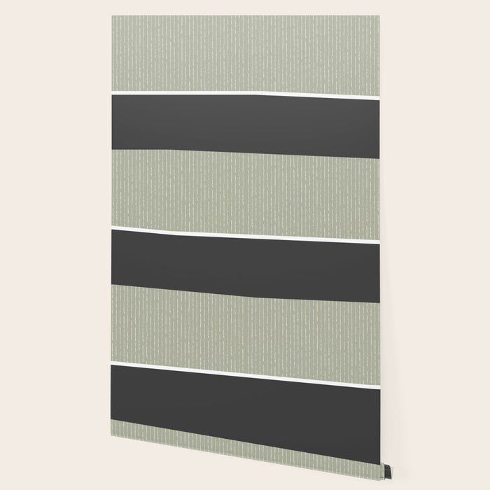 Linen Sage and Gray Wallpaper Gallery Image 2