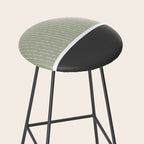 Linen Sage and Gray Stool Gallery Image 2