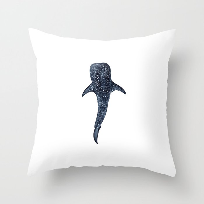 WHALE SHARK II Throw Pillow Gallery Image 6