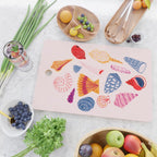 Tropical Seashells Cutting Board Gallery Image 2