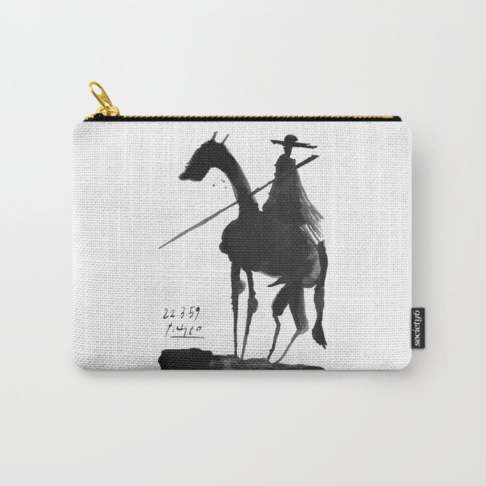 Picasso - El Picador (Toros y Toreros) 1959 Artwork Carry All Pouch Gallery Image 1