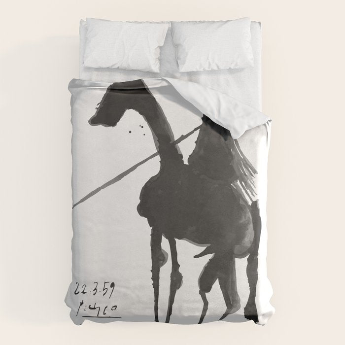 Picasso - El Picador (Toros y Toreros) 1959 Artwork Duvet Cover Gallery Image 6