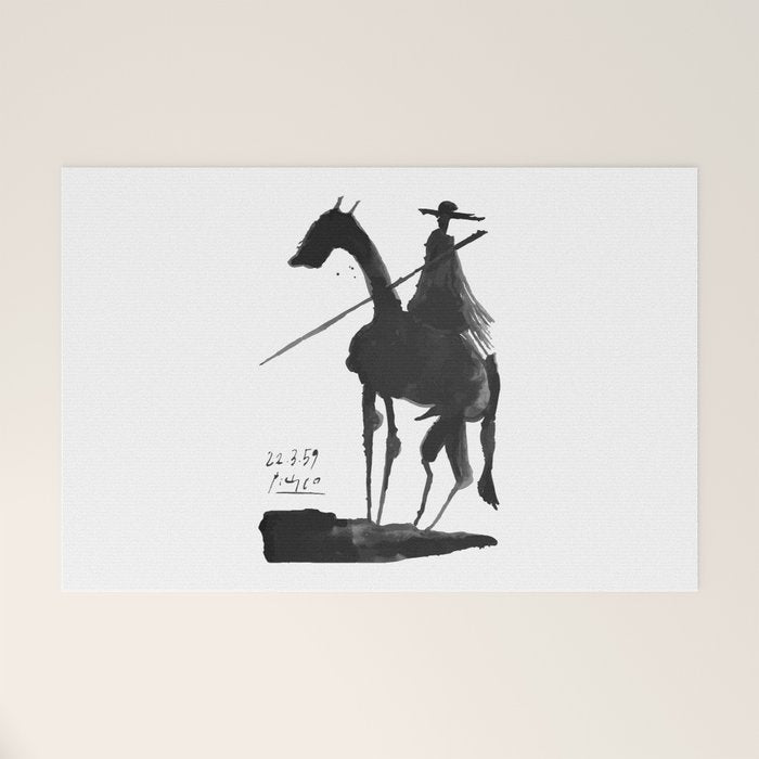 Picasso - El Picador (Toros y Toreros) 1959 Artwork Welcome Mat Gallery Image 1