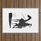Picasso - El Picador (Toros y Toreros) 1959 Artwork Outdoor Rug Gallery Image 1