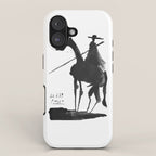 Picasso - El Picador (Toros y Toreros) 1959 Artwork iPhone Case Gallery Image 1