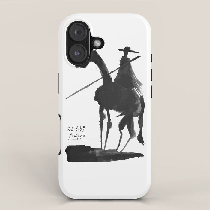 Picasso - El Picador (Toros y Toreros) 1959 Artwork iPhone Case Gallery Image 1