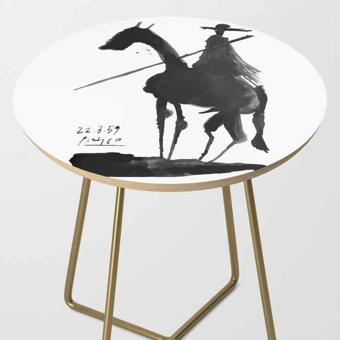 Picasso - El Picador (Toros y Toreros) 1959 Artwork Side Table Gallery Image 2