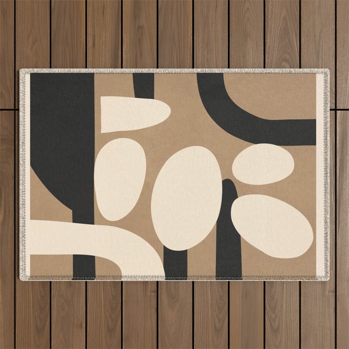 Abstract shapes in the skies 13 Outdoor Rug Gallery Image 1