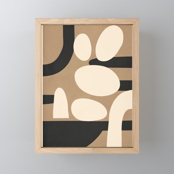 Abstract shapes in the skies 13 Mini Art Print Gallery Image 1