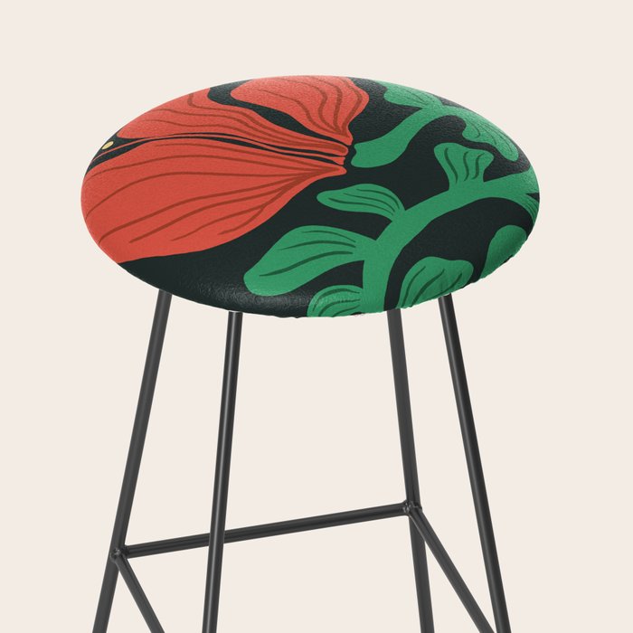 Hibiscus III  Stool Gallery Image 2