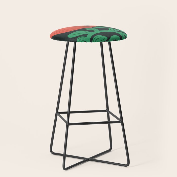 Hibiscus III  Stool Gallery Image 1
