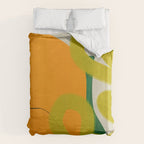 relations shapes minimal organic boho Duvet Cover Gallery Image 6