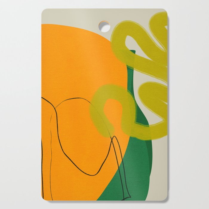 relations shapes minimal organic boho Cutting Board Gallery Image 1