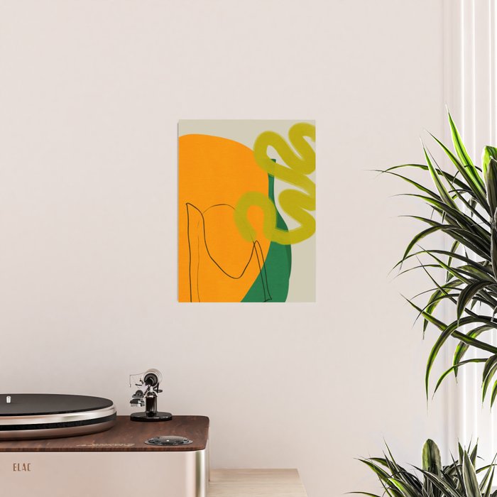 relations shapes minimal organic boho Poster Gallery Image 2